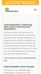Mobile Screenshot of cialisbestellen.de